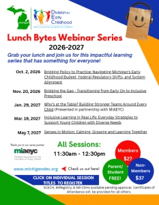 MiDEC Lunch Bytes Webinar Series 2026-2027